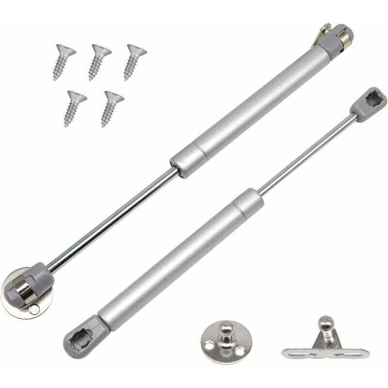 Set Mit 2 Gasdämpfern, 60 N/6 Kg-möbeldämpfer Für Gas-stötdämpfer, Myke-lucked-hensler, Hydraulischer Dämpfer-kappe-dämpfer Für Waschmaschine (2, 60 N)