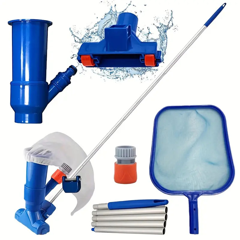 Pool-staubsaugerkopf Mit Bodenbürste, Poolreinigungsbürstenkopf, Robustes Poolpflegegerät