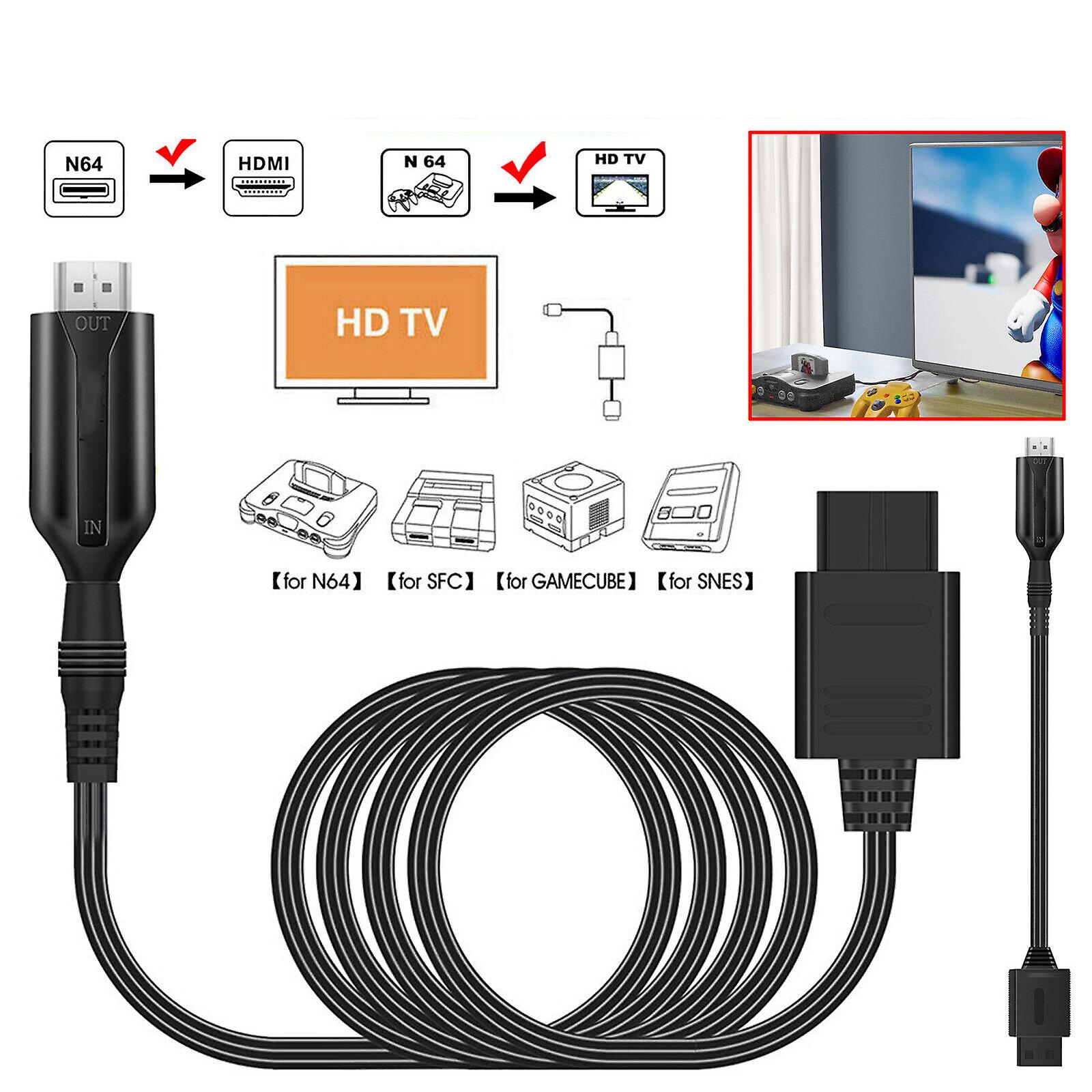 Hdmi-adapterkabel Für Nintendo Gamecube, Super Nes/snes Und N64