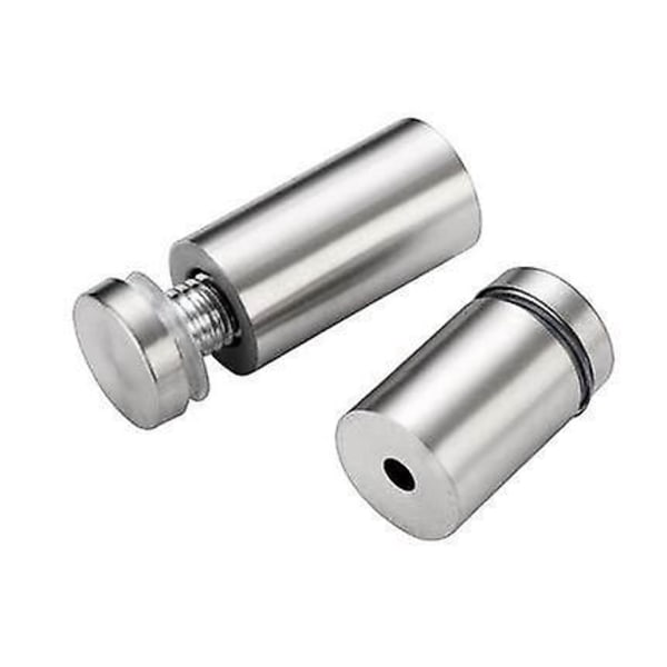 Glasscheiben, 10 Edelstahl-unterlegscheibenschrauben, Werbe-glasscheibenschrauben 20 X 12 Mm