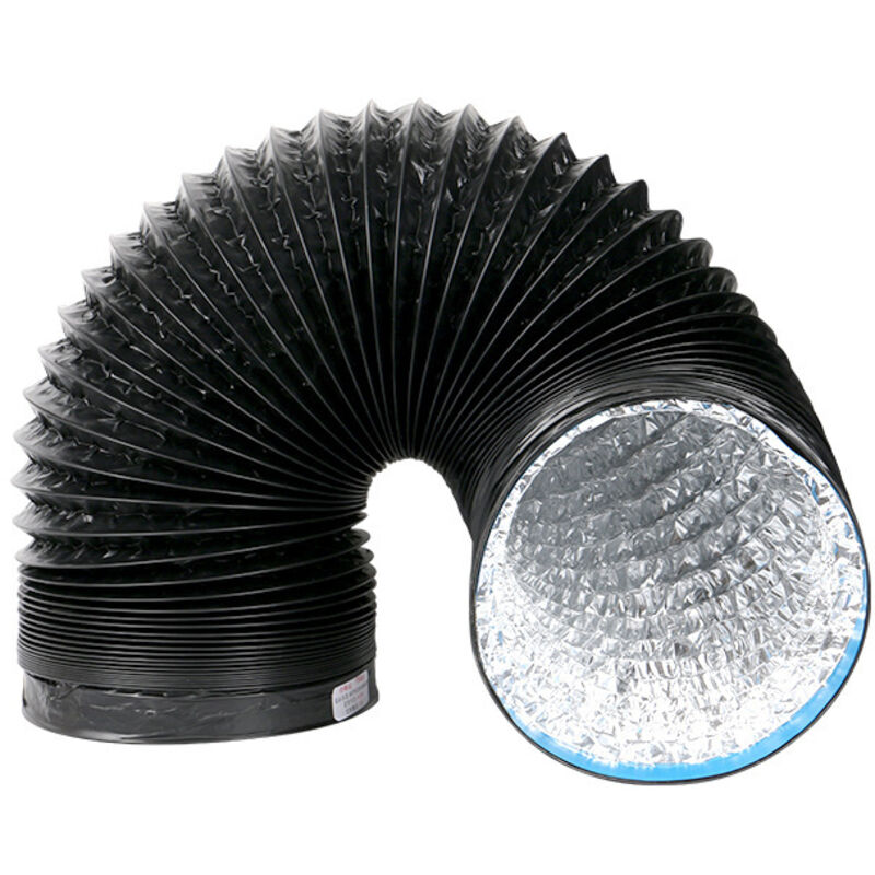 Flexibles Aluminium-abluftrohr Für Küchen, Hochfester Und Sicherer Lüftungskanal, Geeignet Für Dunstabzugshauben, 2 Meter Lang.