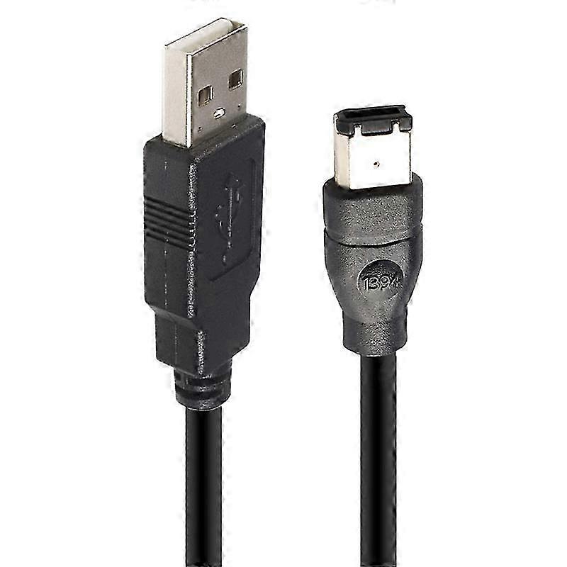 1,8 M Firewire Ieee 1394 6-polig Stecker Auf Usb 2.0 Stecker Adapterkabel (version 0724)