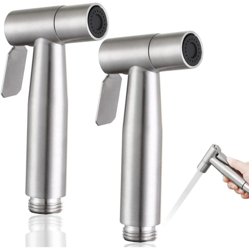 Stykker Bidet-dusjhode, Handholding-dusj Für Toilette, Bidet-dusjhode-sett Und Rustfritt Stål, Persönliche Hygiene Und Toalett-dusjhoder-
