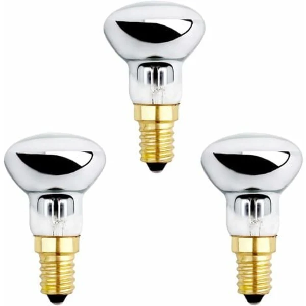 3er-pack E14 R39 25w 220-230v Lavalampenbirnen, Kleine Reflektorbirnen, Geeignet Für Heizblasenlampen, Raketenlampen Und Taschenlampen - Happy