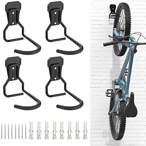 Set Mit 4 Fahrradhaken, Fahrradaufhänger Aus Eisen