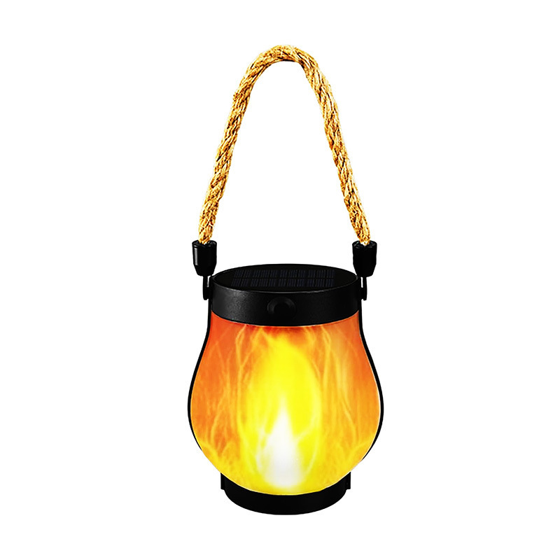 Solcellelamper Med Flimrende Flamme For Hagetfrf