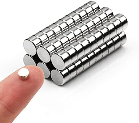 60er-pack Mini-rundmagnete Für Kühlschrank, Büro, Whiteboard, Bastelarbeiten – Robust