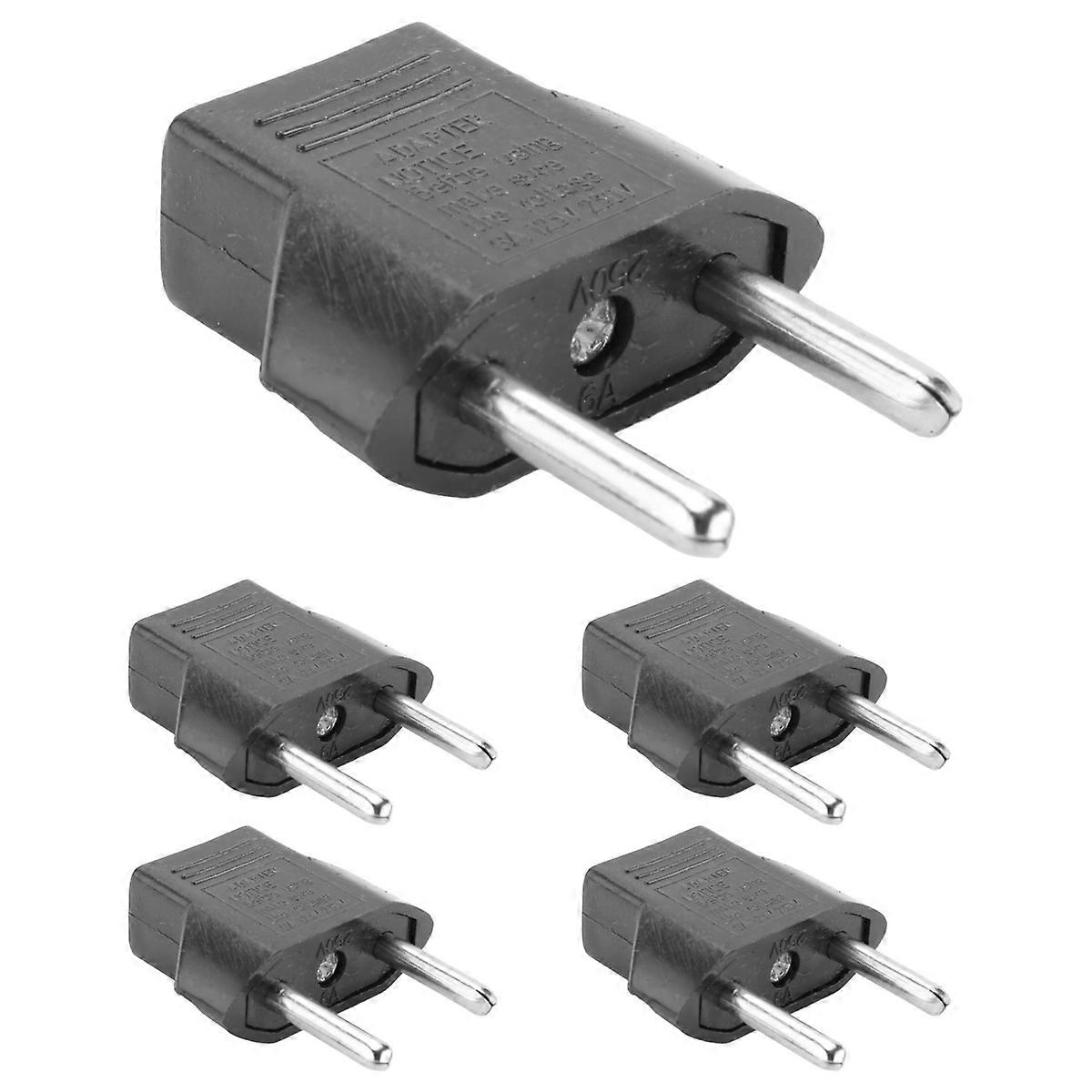 5x Usa Us Zu Eu Euro Stecker Konverter Reise Ladegerät Adapter Ac Strom Stecker Adapter