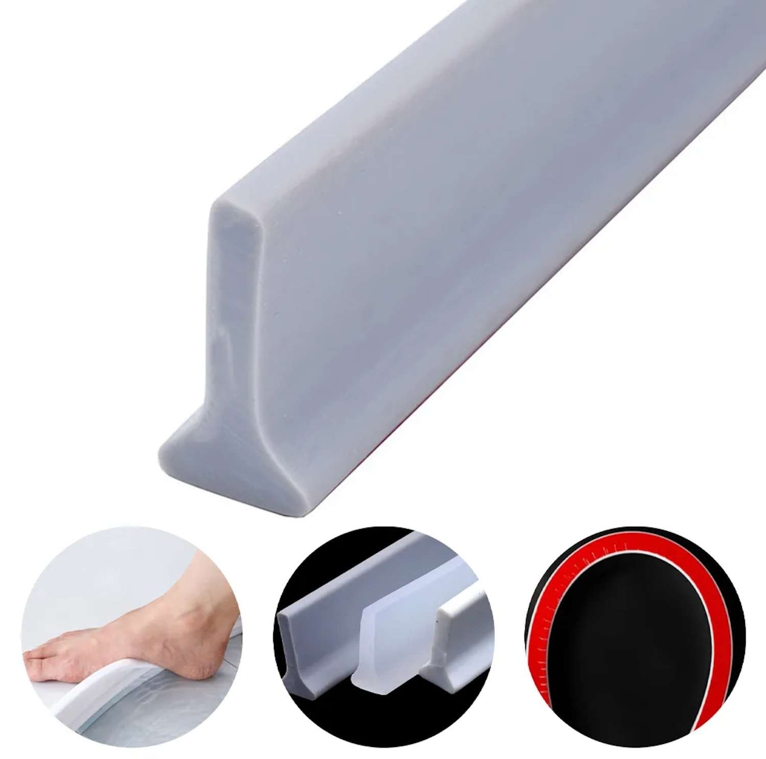 Wasserstoppleiste - 200 Cm - Duschkabine - Badezimmer
