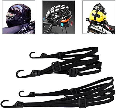Set Mit 2 Elastischen Gurten Für Fahrrad-, Motorrad- Und Gepäckspanner
