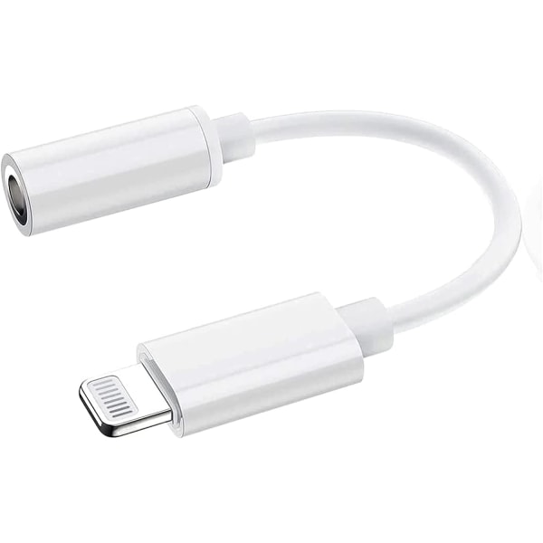 Lightning-auf-3,5-mm-kopfhöreranschluss-adapter, Iphone-kopfhöreradapter, Kompatibel Mit Iphone 14/13/12/11/xr/xs Max/x/8/7/6, Unterstützt Alle Ios-versionen.