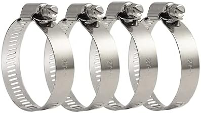 Schlauchschellen-ersatzteile, Verstellbare Schlauchschelle 27-51 Mm, Metall-schlauchschelle, Für Haushalt, Kabel, Wasserhahn Usw.