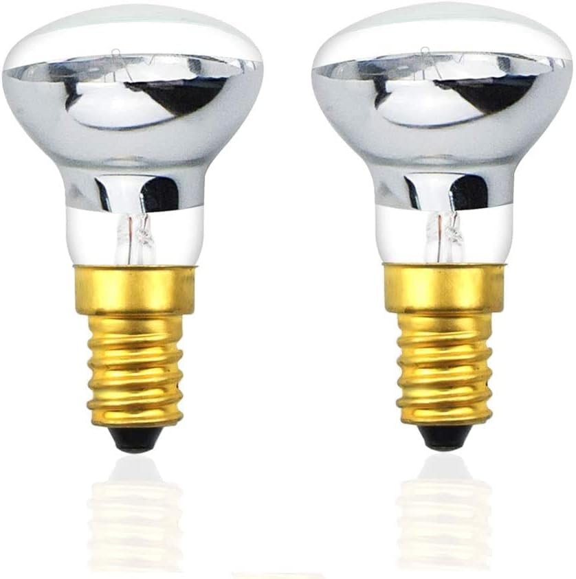 2er-pack R39 E14 Reflektorlampen, Dimmbare Lavalampe, 25w.
