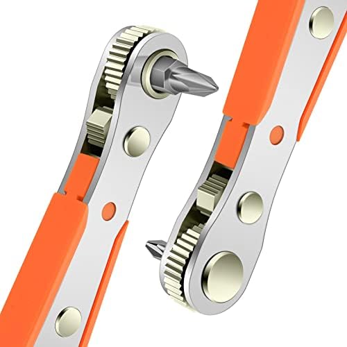 Magnetischer Ratschenschraubendreher, 1/4" Hochdrehmoment Für Reparaturen