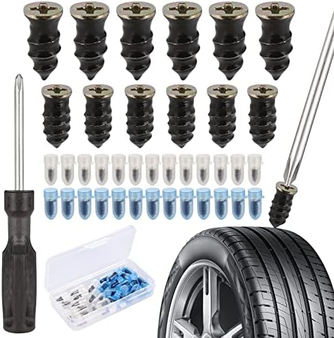 30 Stück Reifenreparaturschrauben, Autoreifen-reparaturset