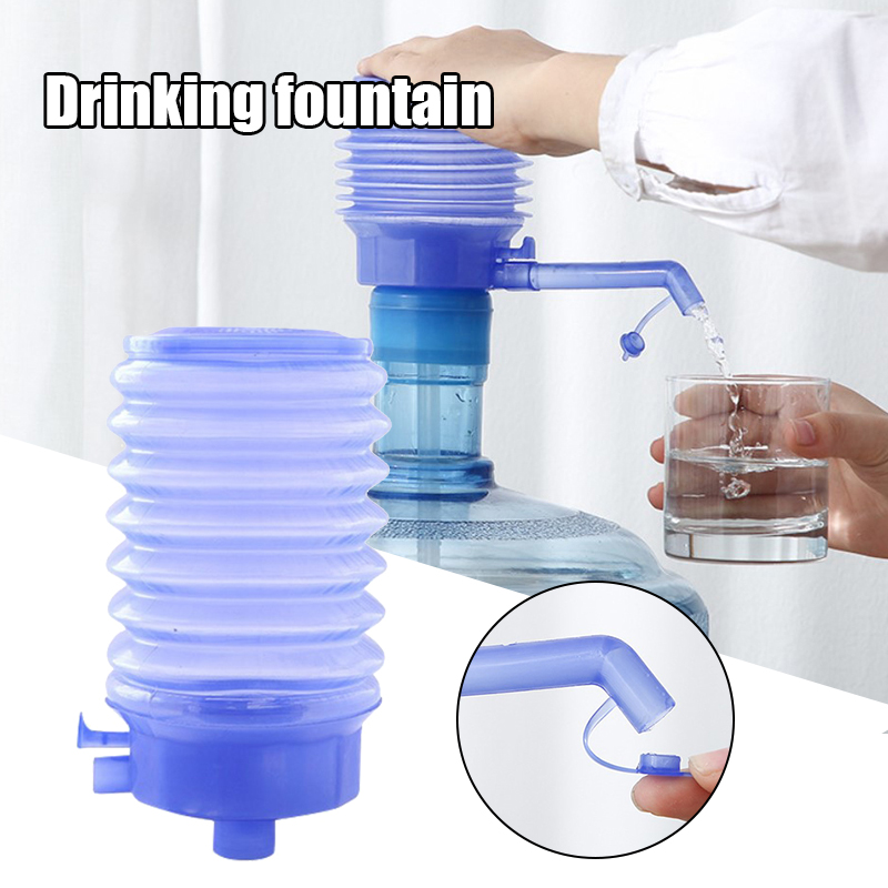 Manuelle Wasserflaschenpumpe, Einfache Trinkwasserpumpe, Tragbare Manuelle Druckknopf-wasserspenderpumpe, Geeignet Für Wassertanks.