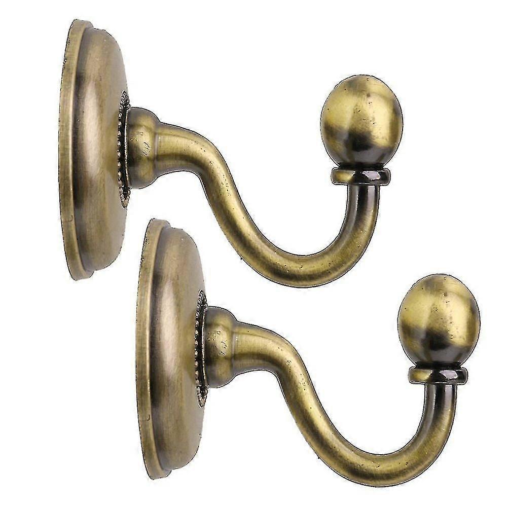 2 Vintage-gardinenhaken Aus Aluminiumlegierung (können Auch Als Kleiderbügel Verwendet Werden)