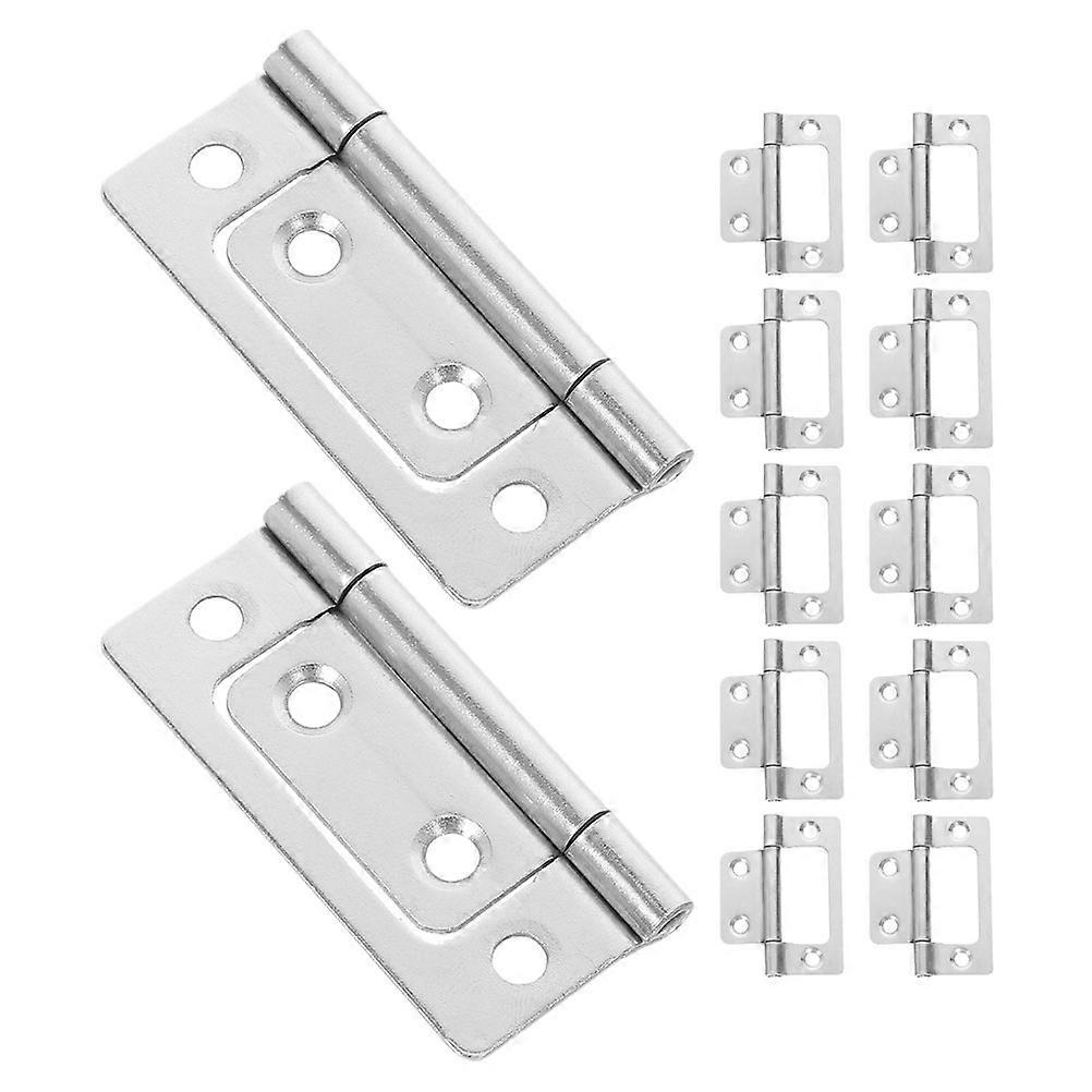 Türscharniere Aus Edelstahl Für Schranktüren, Geräuscharm, 12er-packung