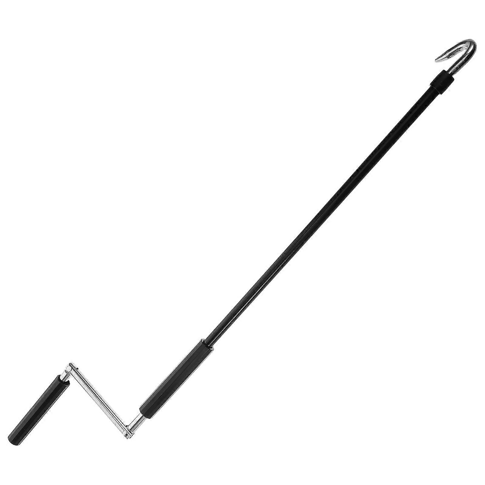 Hochleistungskurbel Für Außenmarkisen, Ergonomisches Design, Praktische Konstruktion, 1-teilig, Schwarz.