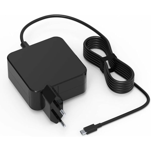 65-watt-usb-c-ladegerät, Kompatibel Mit Einer Vielzahl Von Laptops Und Tablets, Darunter Macbook Pro/air, Lenovo Thinkpad, Hp, Asus, Acer, Huawei, Xiaomi Und Samsung.