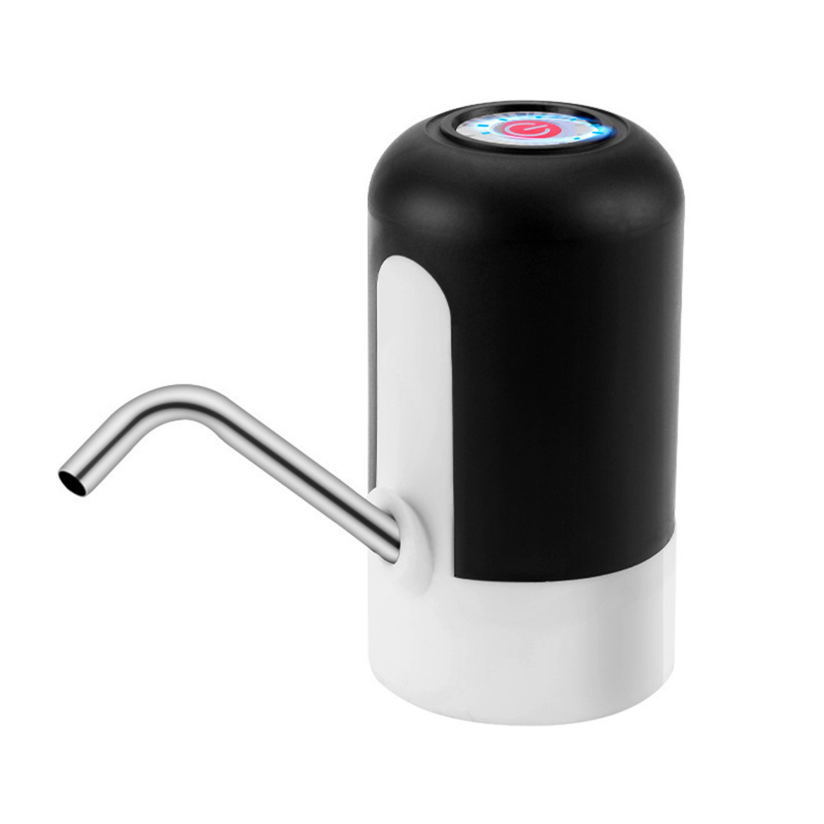 Verbesserte, Per Usb Wiederaufladbare Wasserflaschenpumpe, Hergestellt Aus Lebensmittelechten Materialien, Geeignet Für 3-5 Gallonen Wasserflaschen, Tragbarer Elektrischer Automatischer Wasserspender.