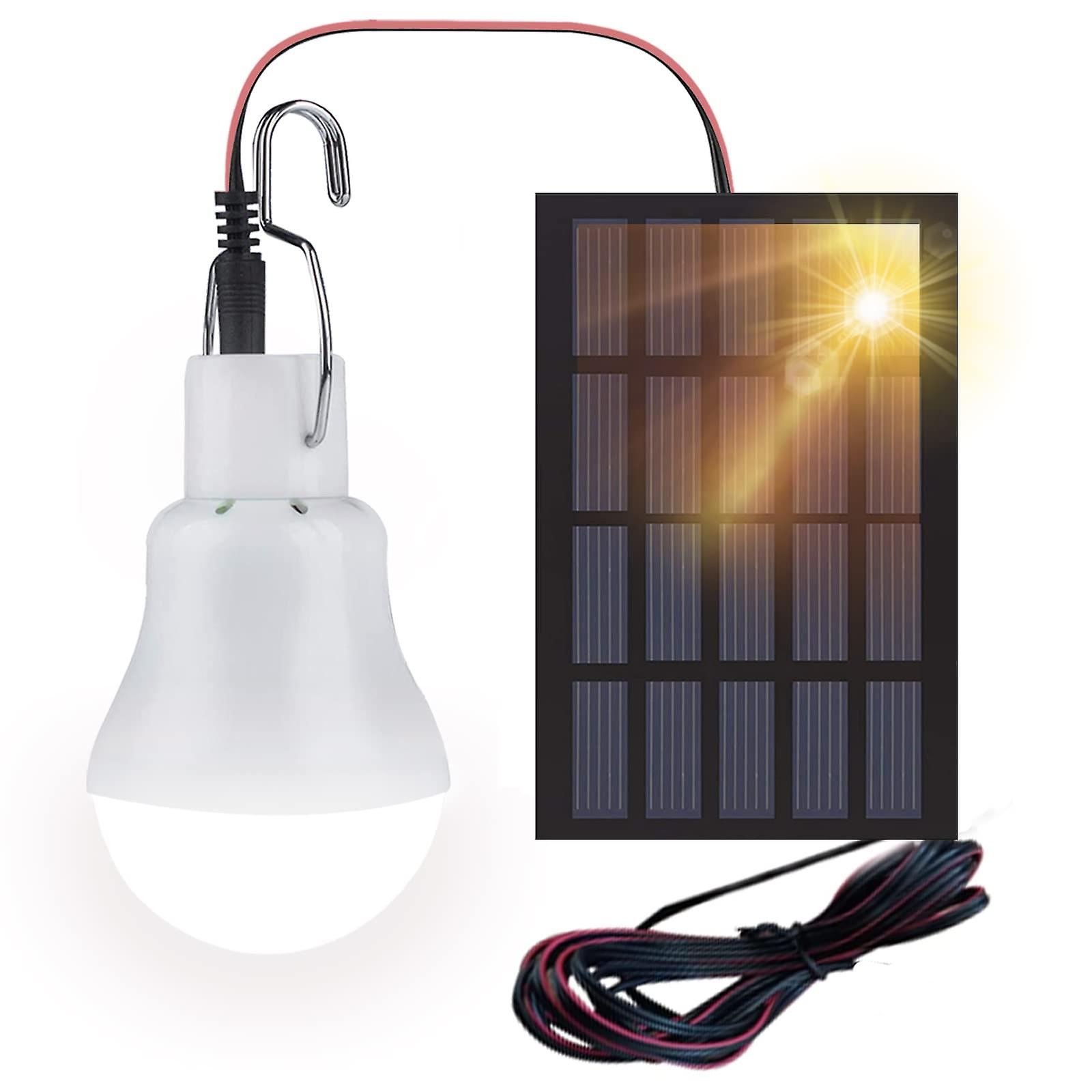 Solarbetriebene Led-zeltleuchten, 2er-pack Tragbare, Per Usb Aufladbare Leuchten Mit Solarpanel, 110 Lumen, Für Camping Im Innen- Und Außenbereich.