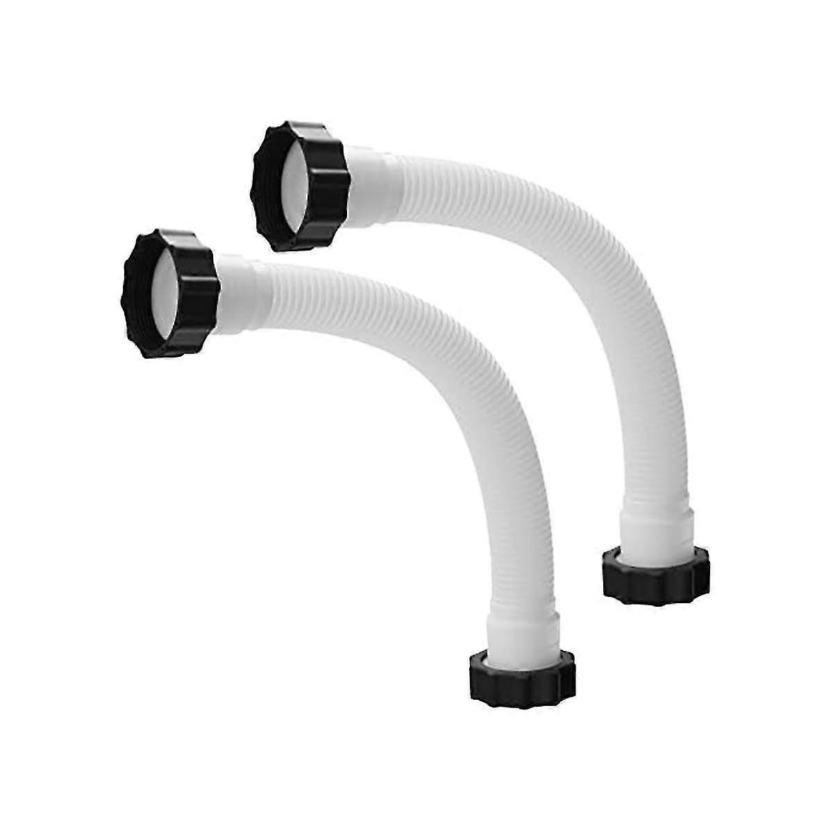 Zwei 40 Cm Lange Schläuche Für Pool-sandfilterpumpen, Geeignet Für Poolwasserpumpen, Meerwasserpumpen Und Sandfilterpumpen.