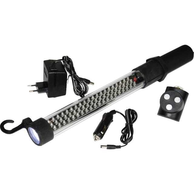 Hp Autozubehör - 28368 60+17LED Akku Arbeitsleuchte led LED-Stablampe akkubetrieben, über Steckernetz