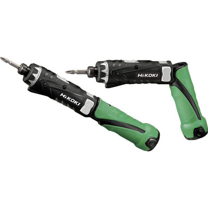 [neuwertig] B-ware Hikoki Akkuschrauber Knickschrauber Set Bohrer Ladegerät Akkus Spritzgusskoffer