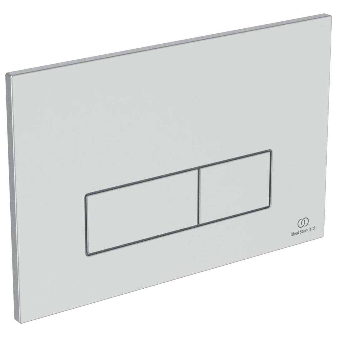 Ideal Standard - Betätigungsplatte Oleas M2, Smartflush, Chrom Matt R0122jgroz1