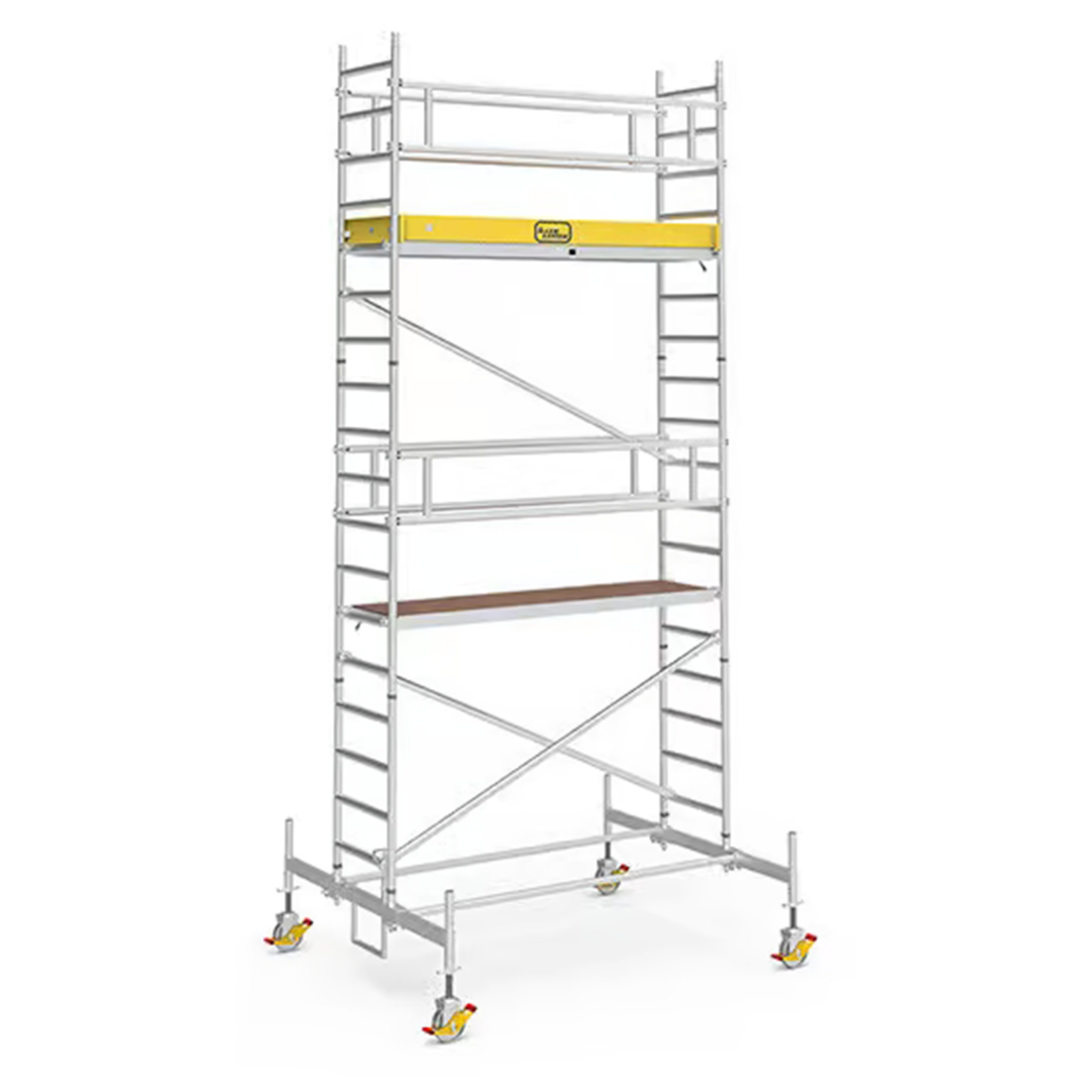 Iller Professional Fahrgerüst Mit Fahrbalken Plattformbreite 0,75x3m Arbeitshöhe 10,65m