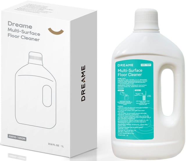 Reinigungslösung für X50 Ultra/X40 Ultra/X40 Master/L10s Pro Ultra Heat/L10s Ultra Gen2/L40 Ultra 1000ml Flasche für Tiefenreinigung - Dreame