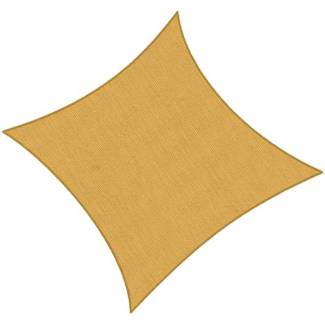 Kylarix Sarl-quadratisches Sonnensegel Mit Uv-schutz 2,5x2,5 M – Beige, Für Terrasse, Garten & Aktivitäten