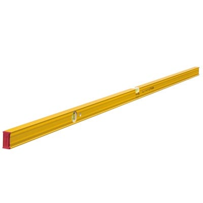 Wasserwaage Type 80 asm Aluminium Richtwaage Messwerkzeug 30 - 200 cm, Ausführung: Type 80 asm, 200 cm - Stabila