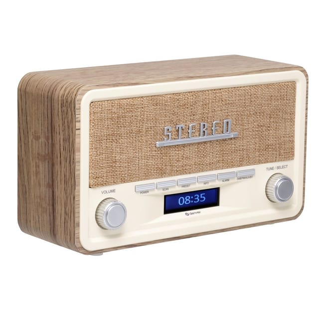Bluetooth-Retro-Radio DAB-18 WH