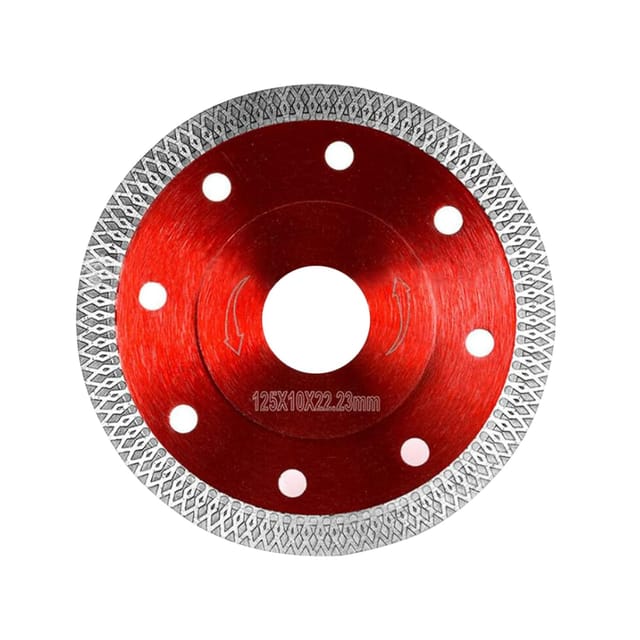 Ccykxa - 125 Fliesen, Fein-Trockenschnitt-Diamantscheibe, Diamant-Trennscheibe, Kreissägeblatt für Fliesen, Granit, Keramik, Marmor, Fliesen,