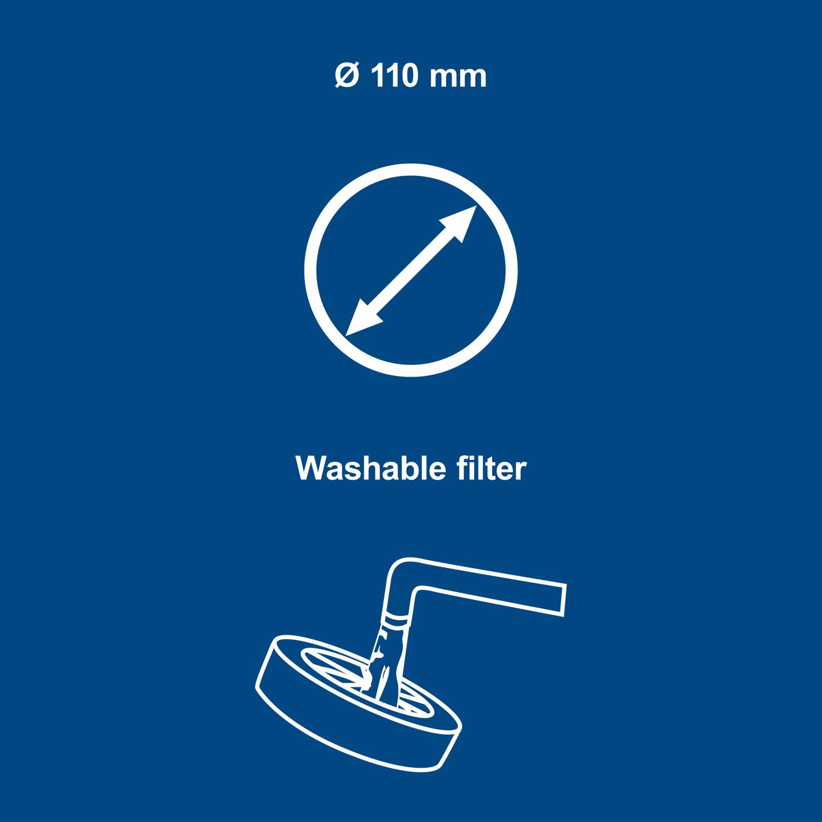 Scheppach - Falten Filter für Sprüh- u. Waschsauger SprayVac20 Faltenfilter Bild 2