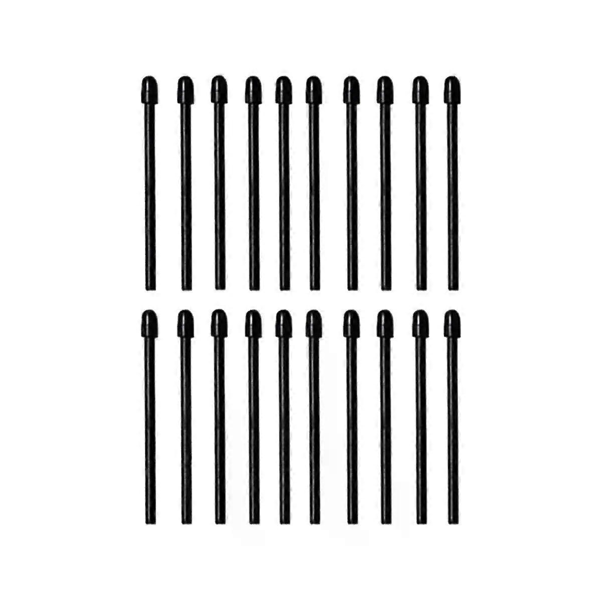 (20er-pack) Markerspitzen Für Remarkable 2 Stylus-stifte, Weiche Ersatzspitzen, Schwarz