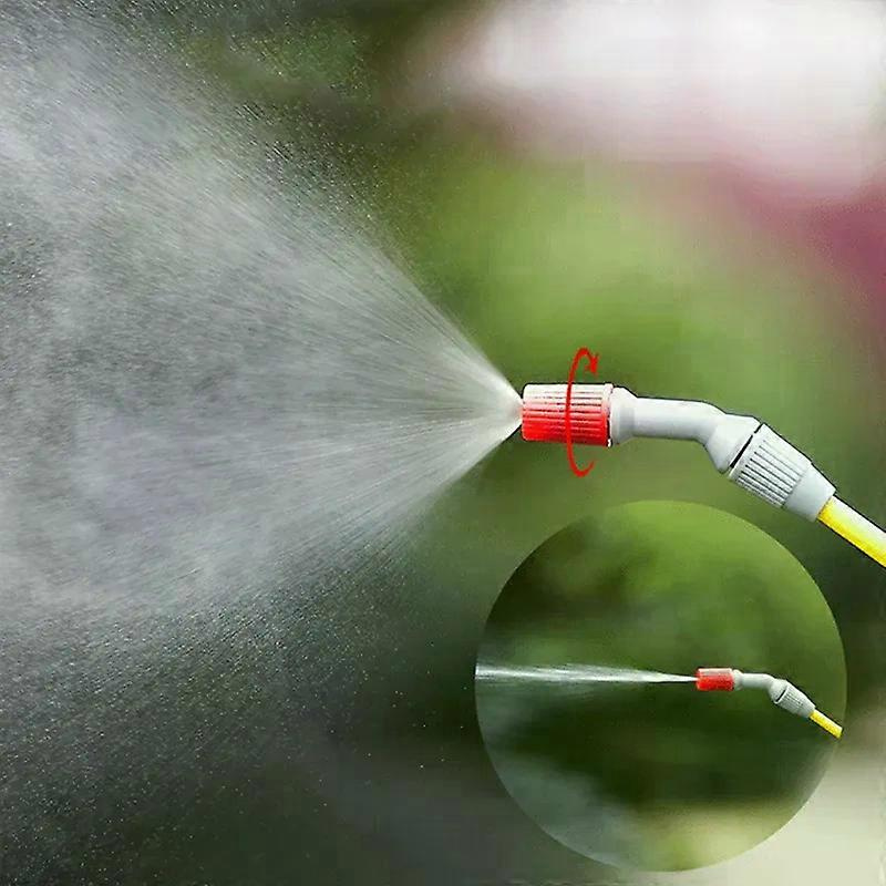 1 Stück Edelstahl-kunststoff-wassersprenger Mit Verstellbarer Teleskop-nebeldüse, Hochdruck-sprühdüse