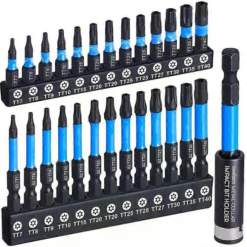 10/20-teiliges Set Mit Torx-schlagbohrern, Sechskantschaft, Magnetischem Schraubendreher, Schraubendreherbits Und Schraubenschlüssel (s2-serie) Für Elektrische Bohrmaschinen