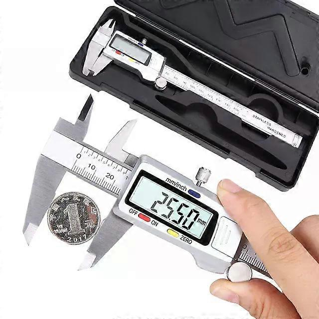 150-mm-messschieber, Digitales Messwerkzeug Aus Edelstahl, 6-zoll-digitallineal, Messinstrument