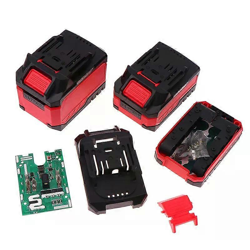 18650 Lithium-akku-gehäuse-kit (5/10/15 Steckplätze) – 21 V 100 A Powerbox Mit Bms Und Led-anzeige, 4 Mosfets Auf Platine Für Diy-elektrowerkzeuge