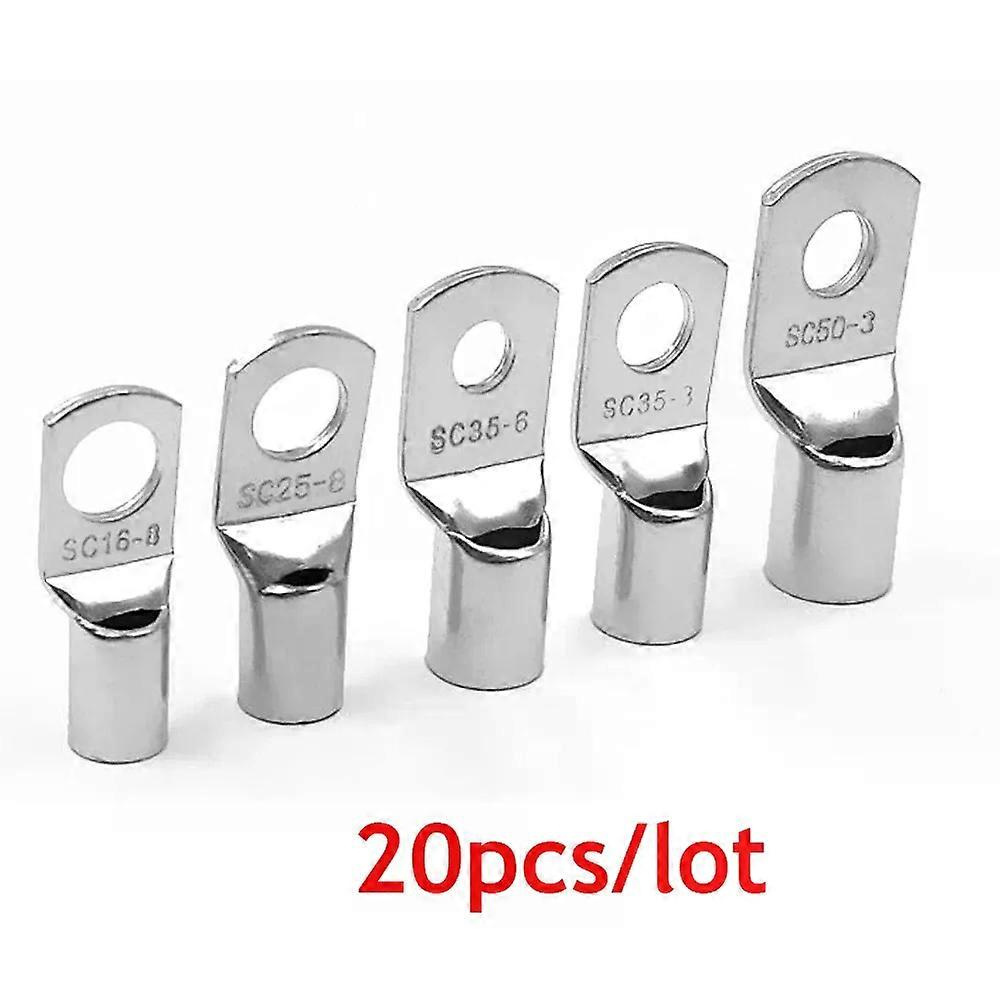20 Stück/lot Sc 1535mm² Crimp-anschlüsse Drahtschweißkabel-verbinder-sets Sc16-8 Sc16-12 Sc35-12