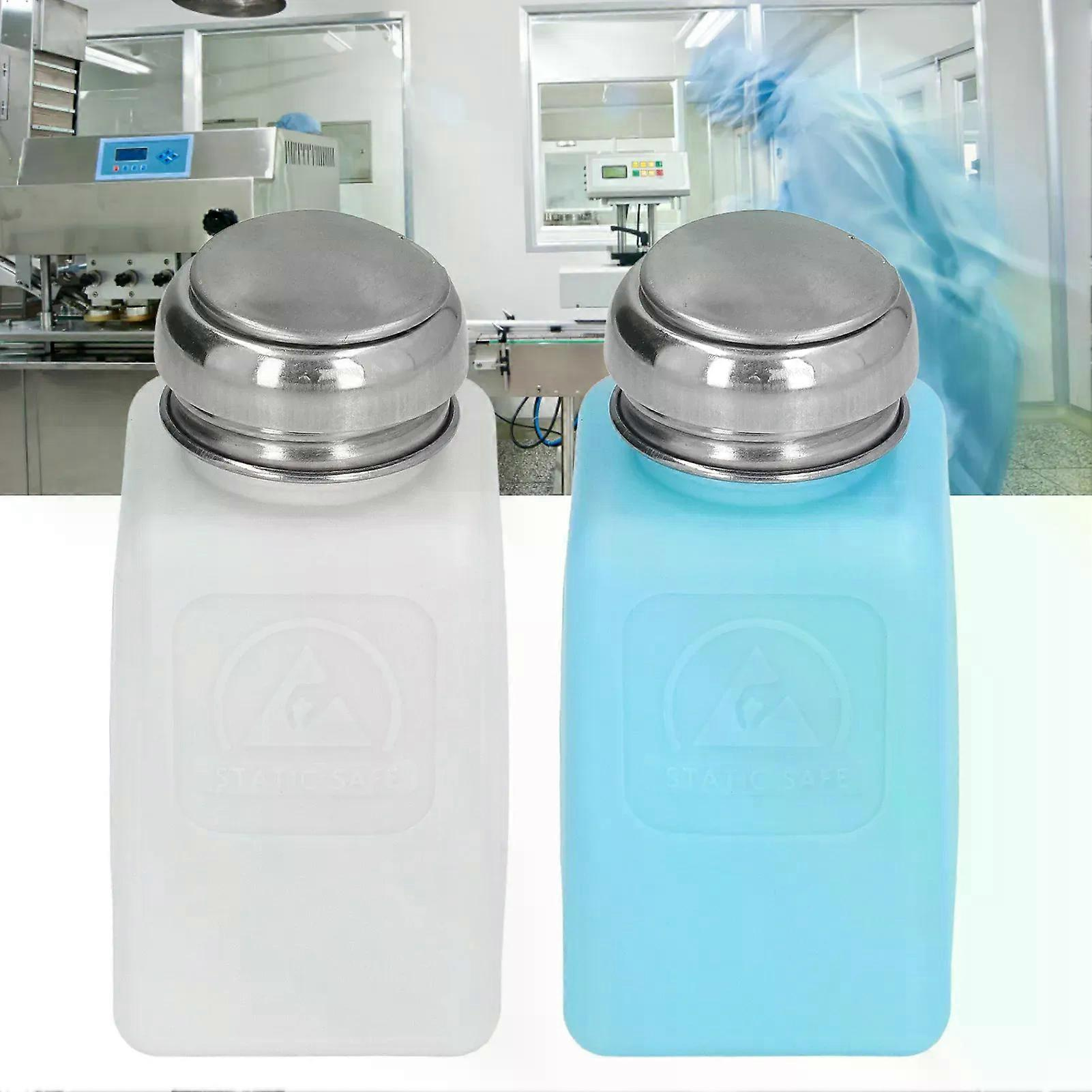 200-ml-druckverschluss-lösungsmittelflasche, Esd- Und Antistatisch, Mit Edelstahldeckel