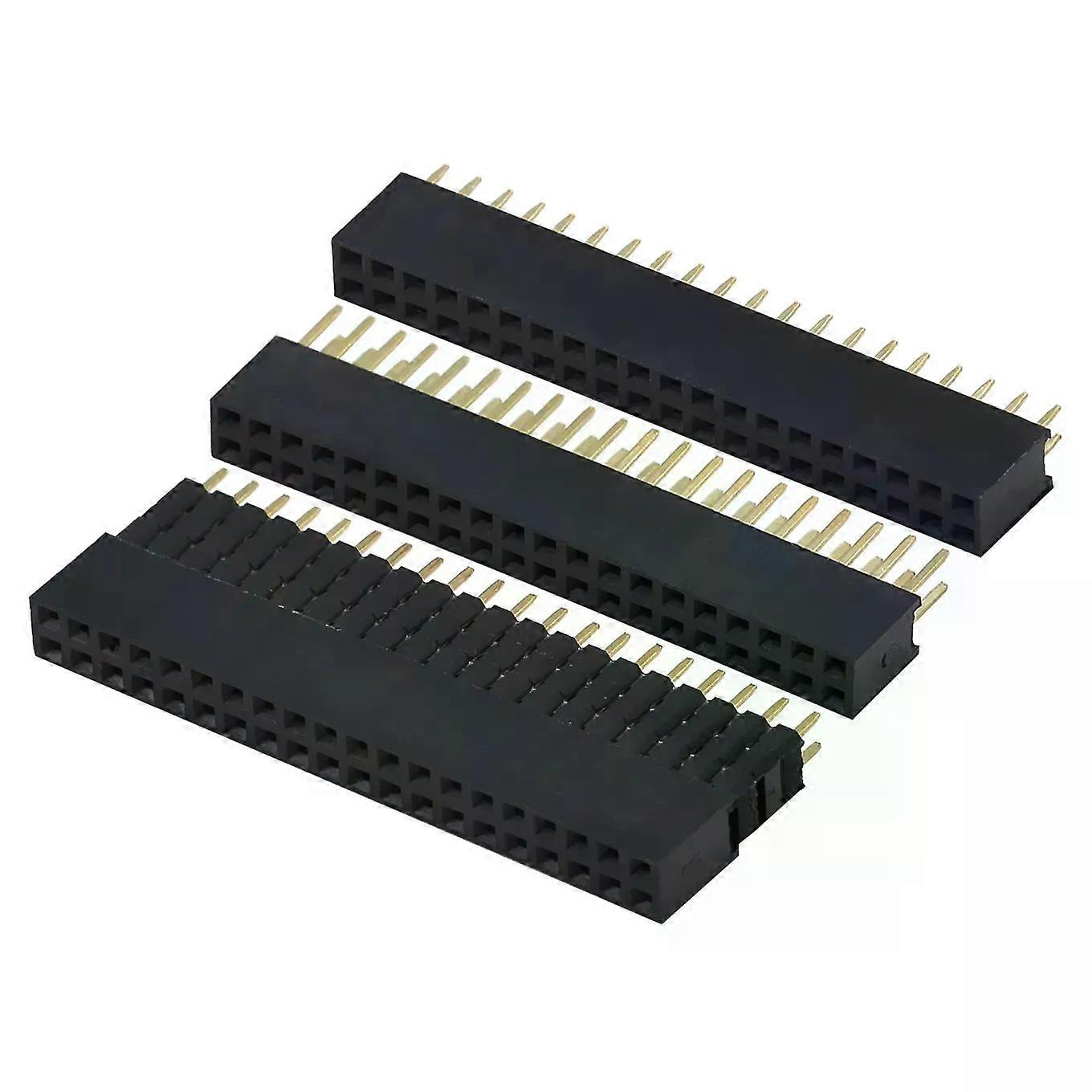 2 X 20 Dreilagige, Erhöhte Gpio-buchsen Mit 254 Mm Rastermaß, Geeignet Für Raspberry Pi 3b, 3b+ Und 4b