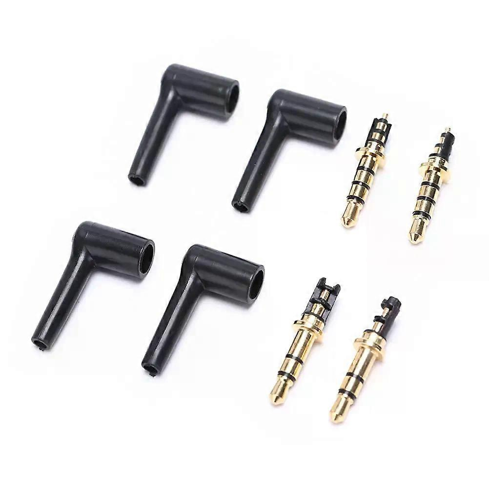 90°-winkelstecker (l-förmig) Für Stereo-kopfhörer, Reparatur, Löten, 3/4-polig, 35 Mm