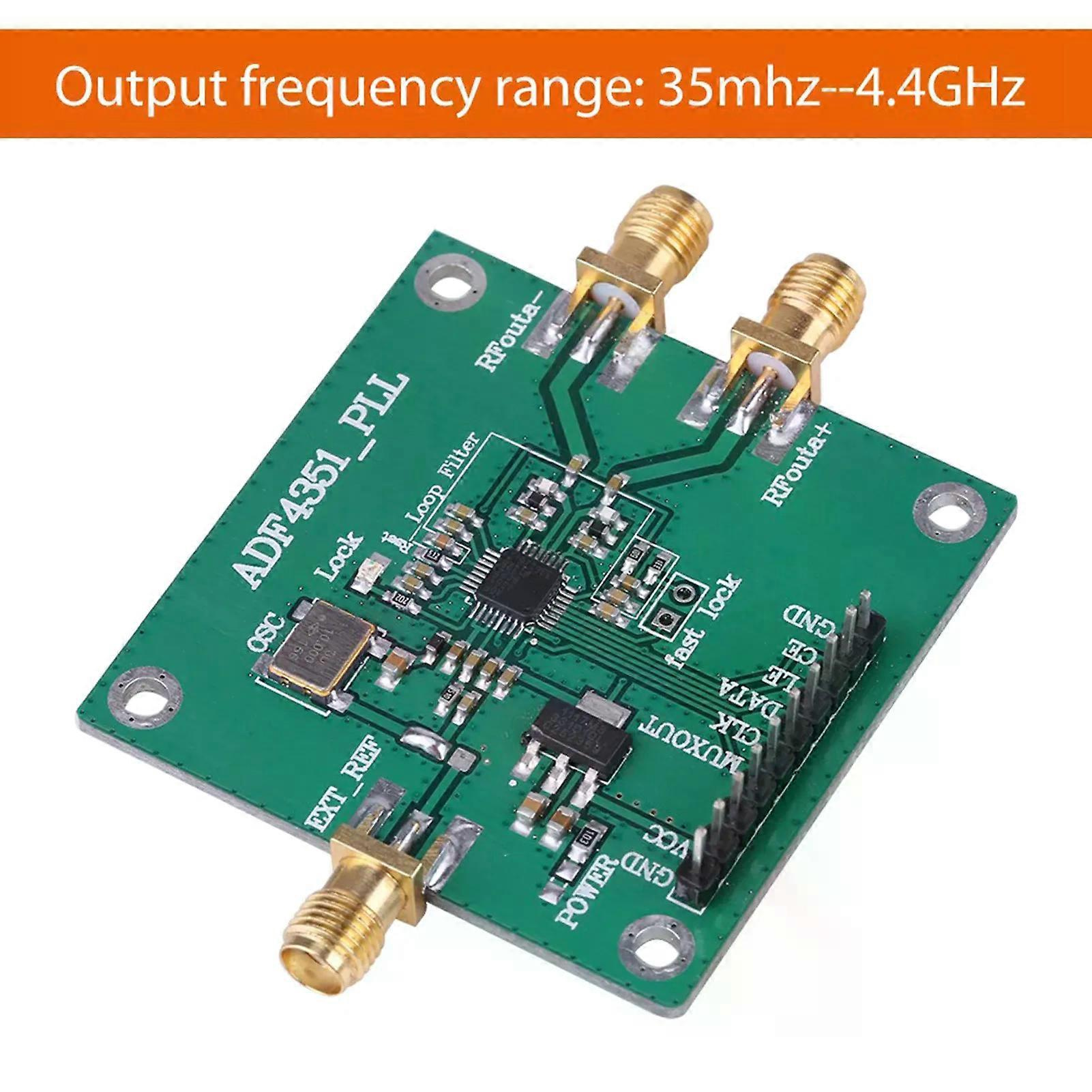 35m-44ghz Adf4351-pll Hf-signalquelle Phasenregelschleife Frequenzsynthesizer Adf4351 Entwicklungsboard