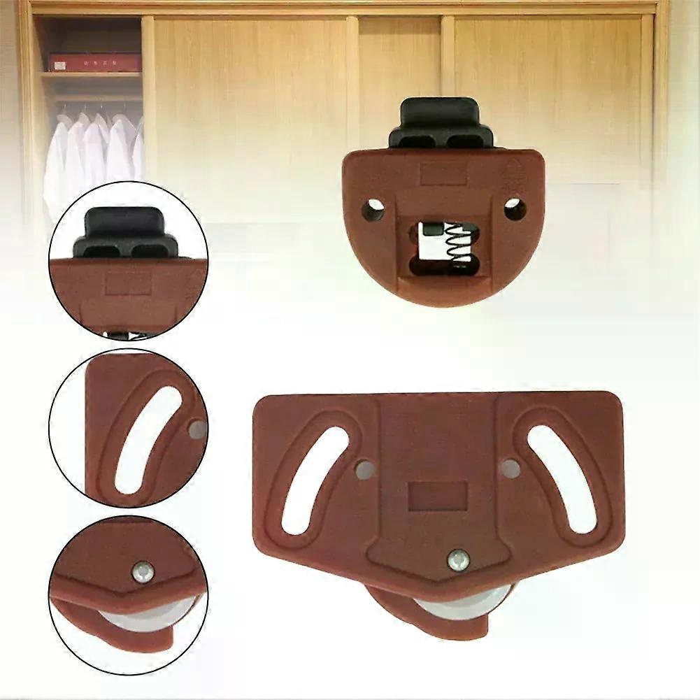 4/8 Paar Schiebetürrollen, Führungsschienen, Schrank-schiebetür-zahnrad, Rollen Und Schiebetürführung, Möbel-kleiderschrankrolle