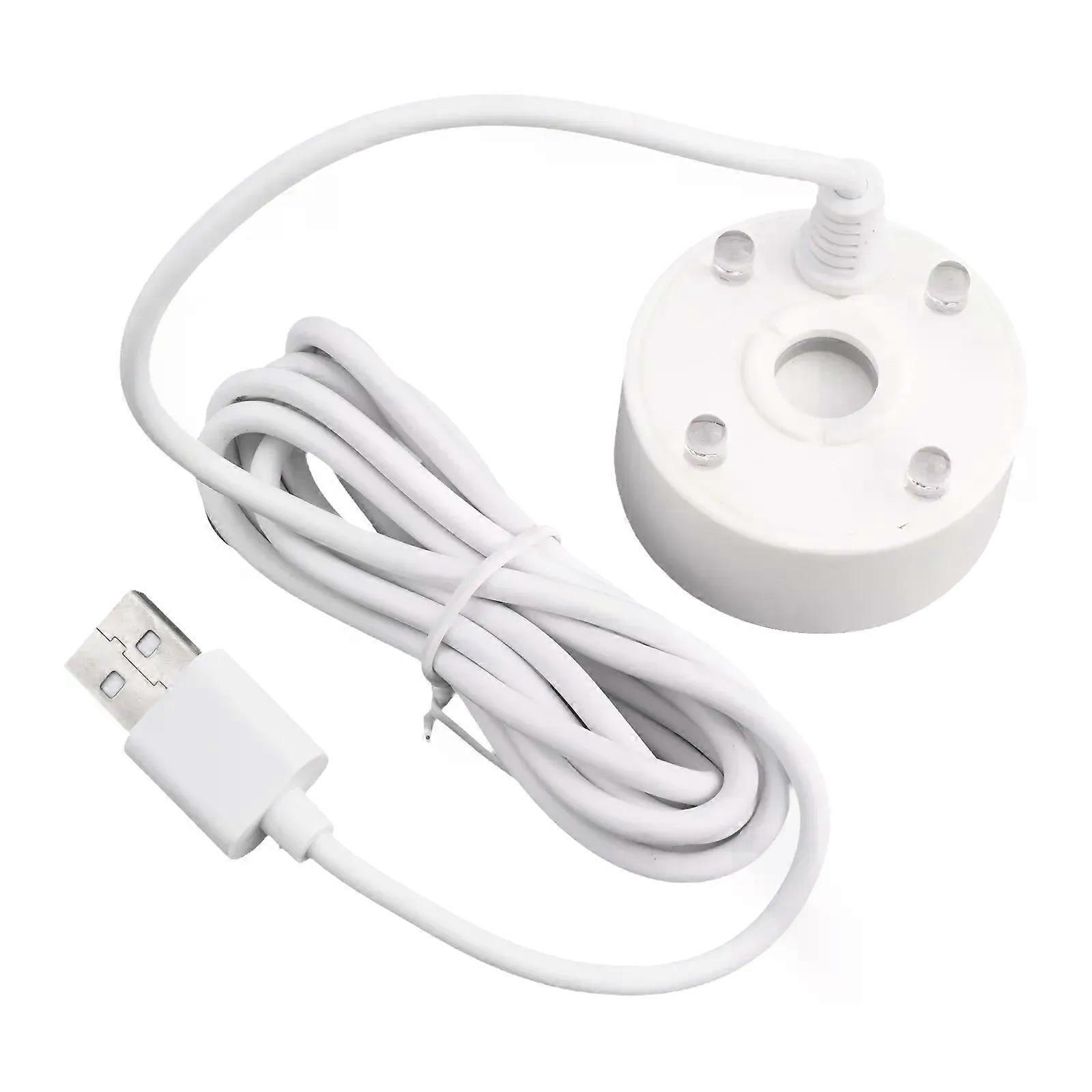 5v Usb-nebelmaschine Mit Led-beleuchtung, Geeignet Für Zimmerbrunnen, Gartenteiche Und Wasser.