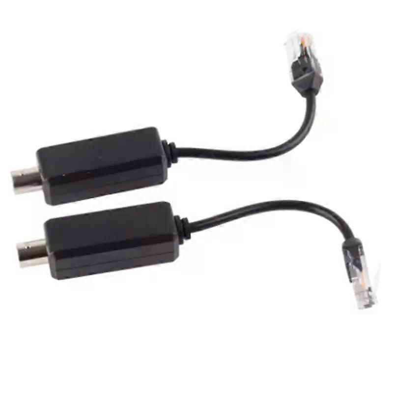 Applia-1ch Passiver Koaxial-sender-empfänger-extender Für Ip-netzwerke 10/100 Mbit/s Zur Erweiterung Von Ip-nvr-kameras Über Koaxialkabel (1 Paar)